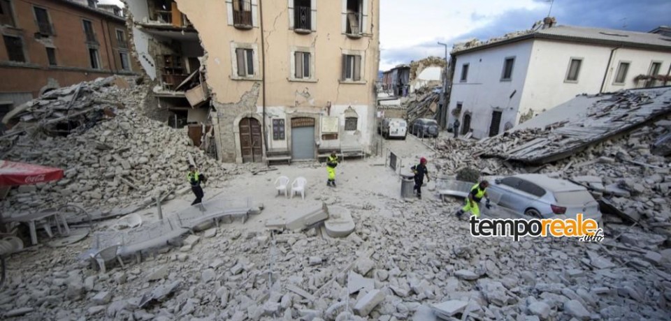 Contributo al Comune di Amatrice - Emergenza Terremoto 2016